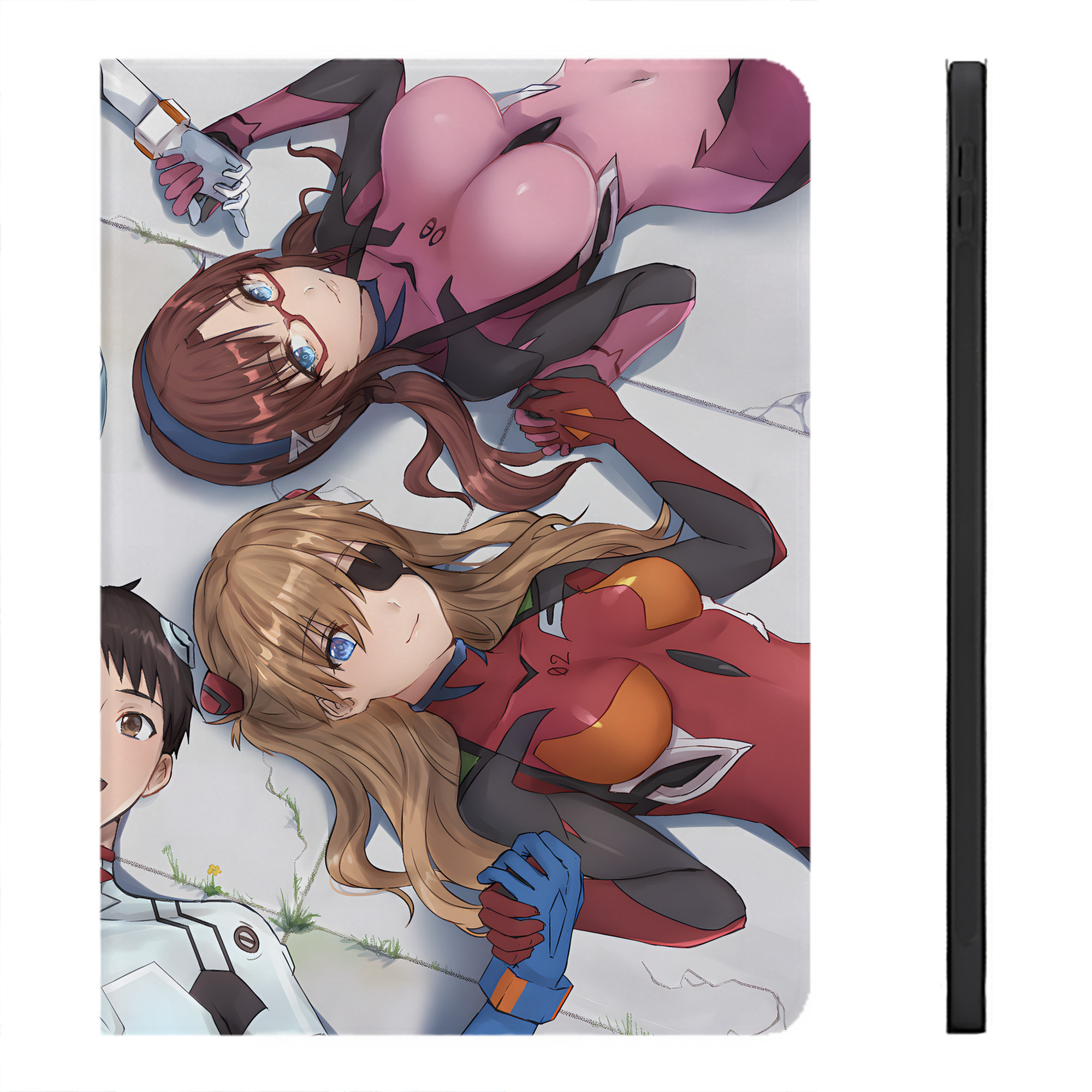 （画像用） EVA 新世紀エヴァンゲリオン IPadケース ペンホルダー付き ブックスタイルデザイン